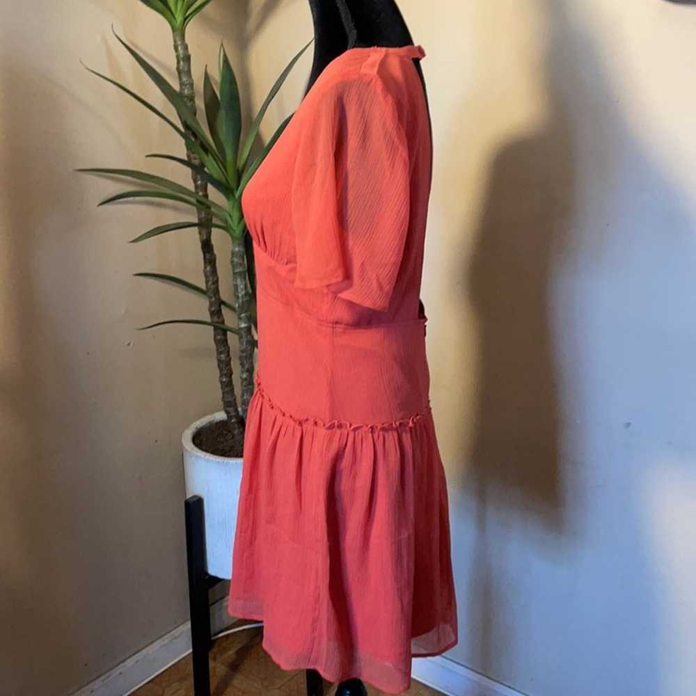 Midnight love coral backless dress - image 2