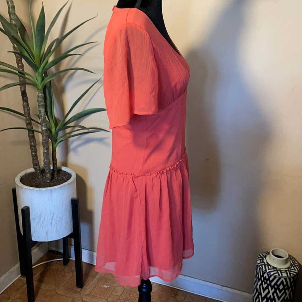 Midnight love coral backless dress - image 8