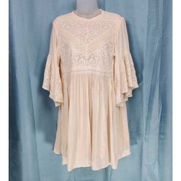 Umgee Dress Womens Size Medium Lace Embroidered M… - image 1