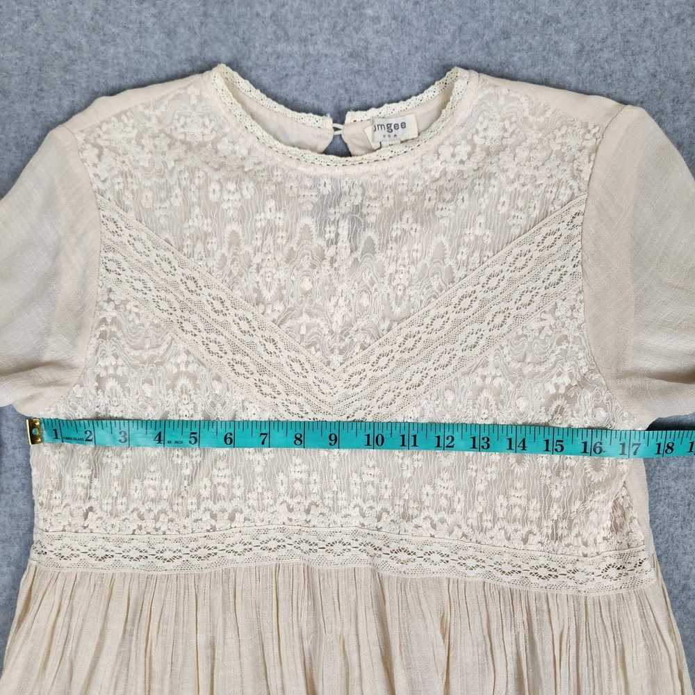 Umgee Dress Womens Size Medium Lace Embroidered M… - image 9