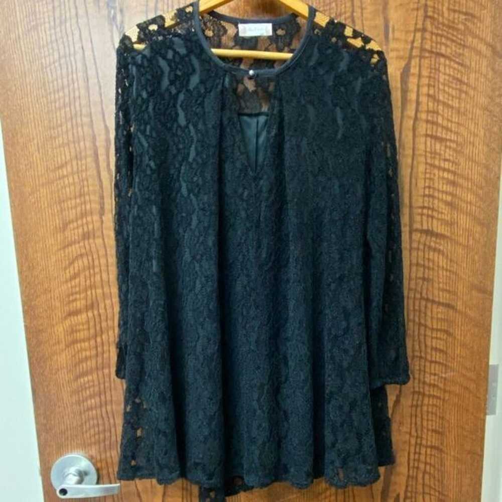 ALTAR’D State black long sleeve cut out scoop nec… - image 2