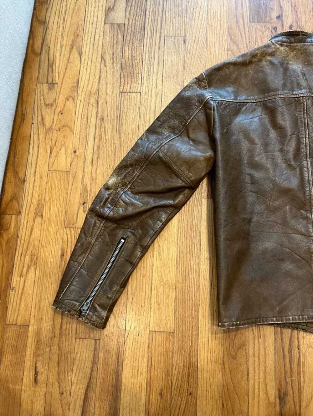 Harley Davidson Vintage Harley Davidson Leather J… - image 6