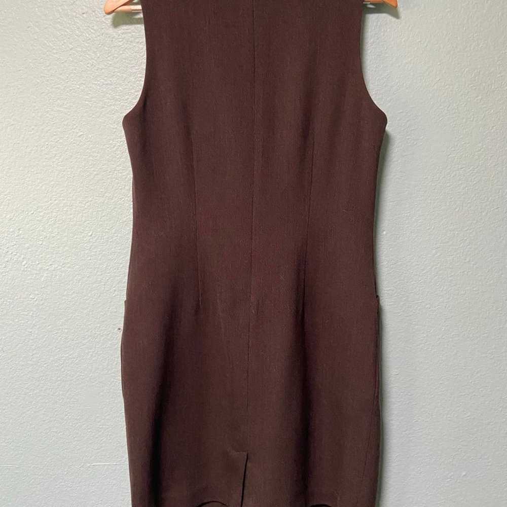 Vintage Eddie Bauer Women's 100% Wool Sleeveless … - image 2