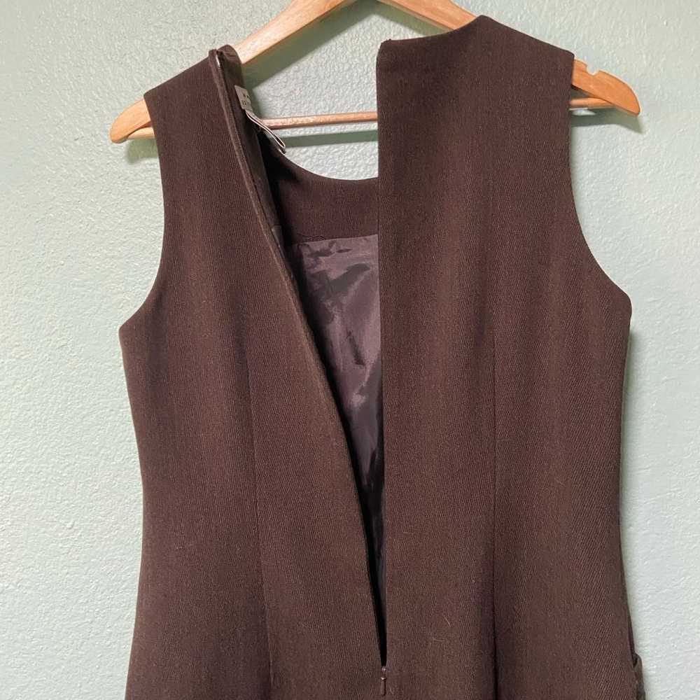 Vintage Eddie Bauer Women's 100% Wool Sleeveless … - image 4