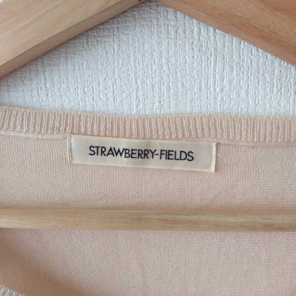 Strawberry Fields Embroidered Short Sleeve Knit S… - image 2