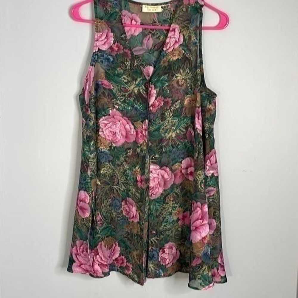 Vintage Gold Label Victoria’s Secret Sleeveless F… - image 1