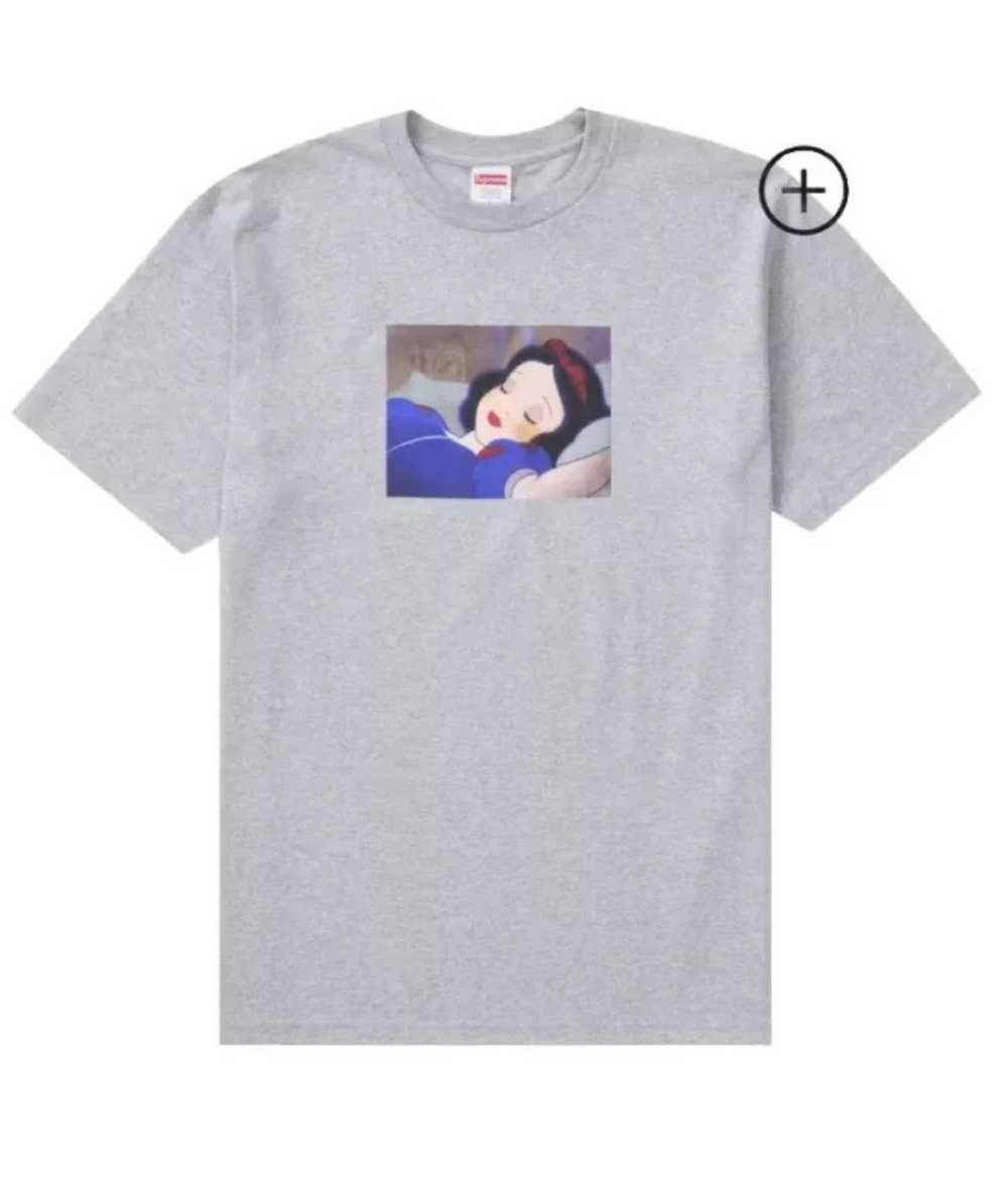 Supreme Supreme Snow White Tee Heather Grey - image 1