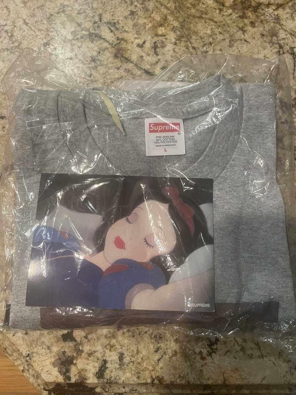 Supreme Supreme Snow White Tee Heather Grey - image 3