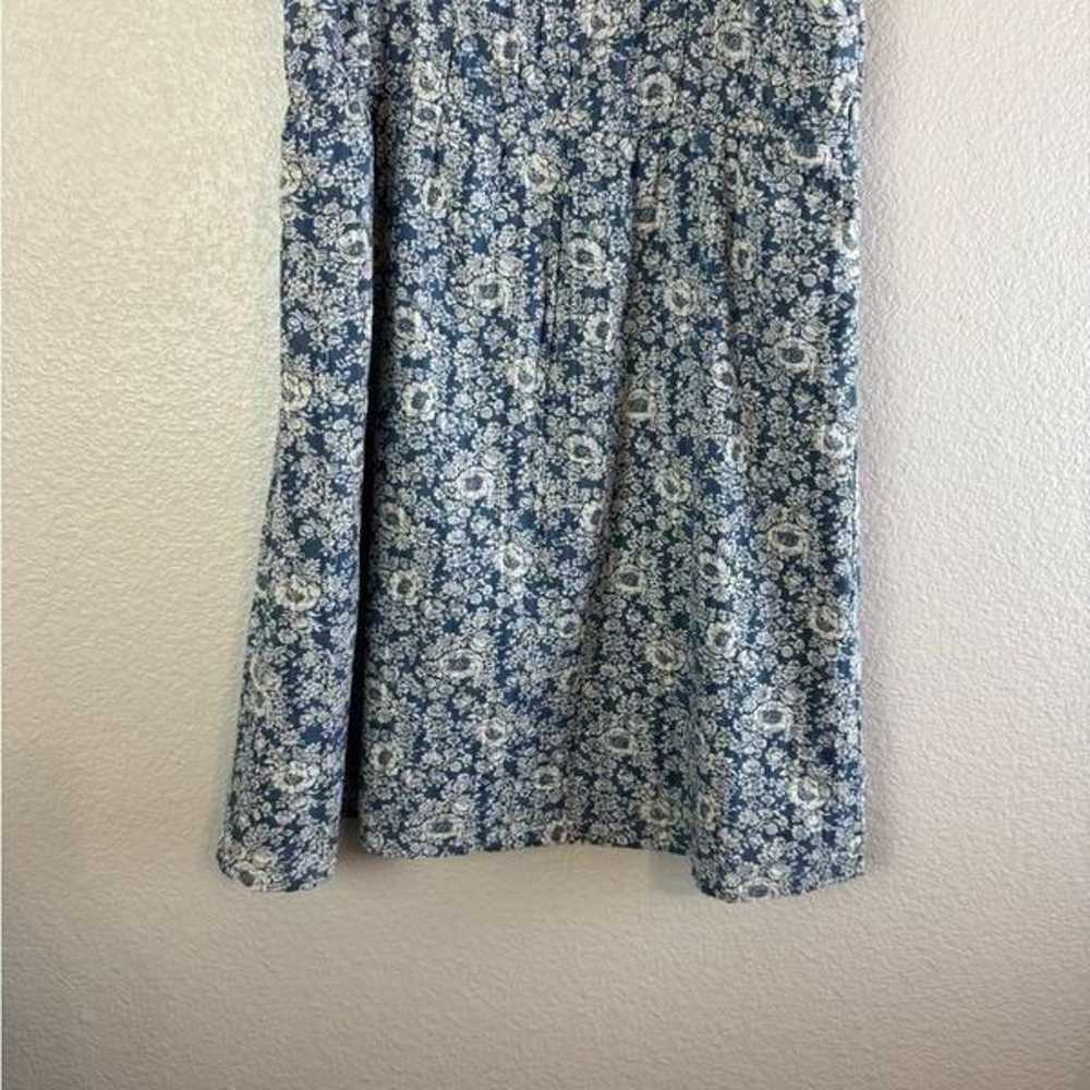 American Eagle Floral Babydoll Mini Dress Size M - image 9