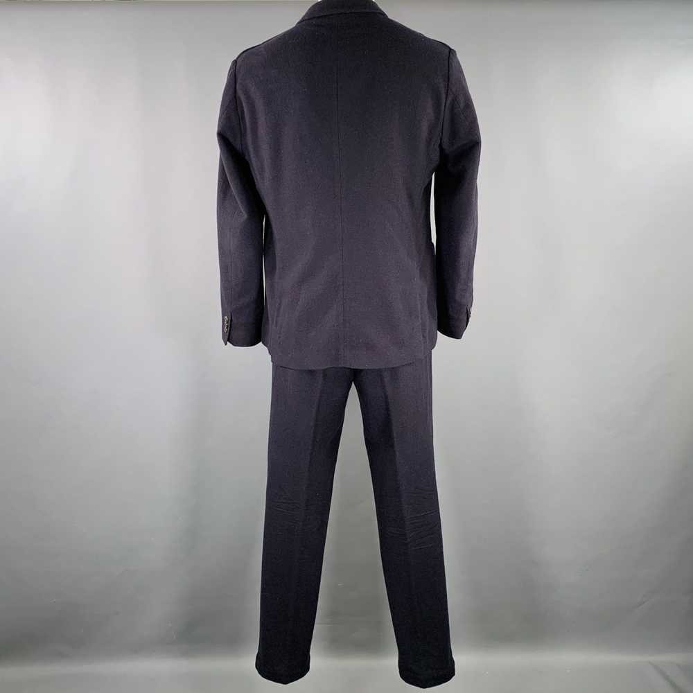 Adam Kimmel ADAM KIMMEL Navy Twill Wool Notch Lap… - image 3