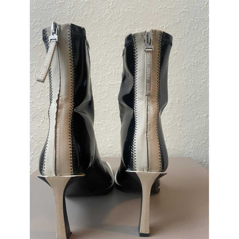 Fendi Colibri patent leather ankle boots - image 3