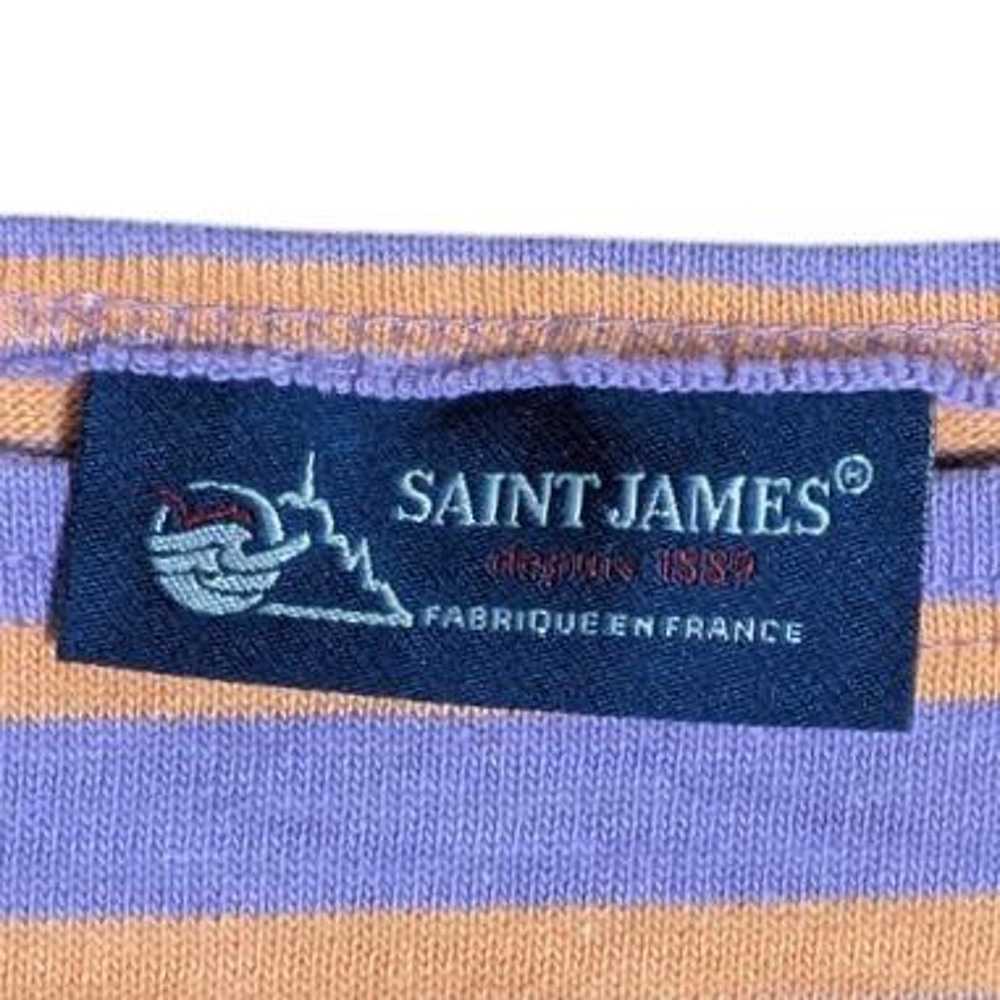 XXS French-made Saint James Wesson Border T-shirt - image 3