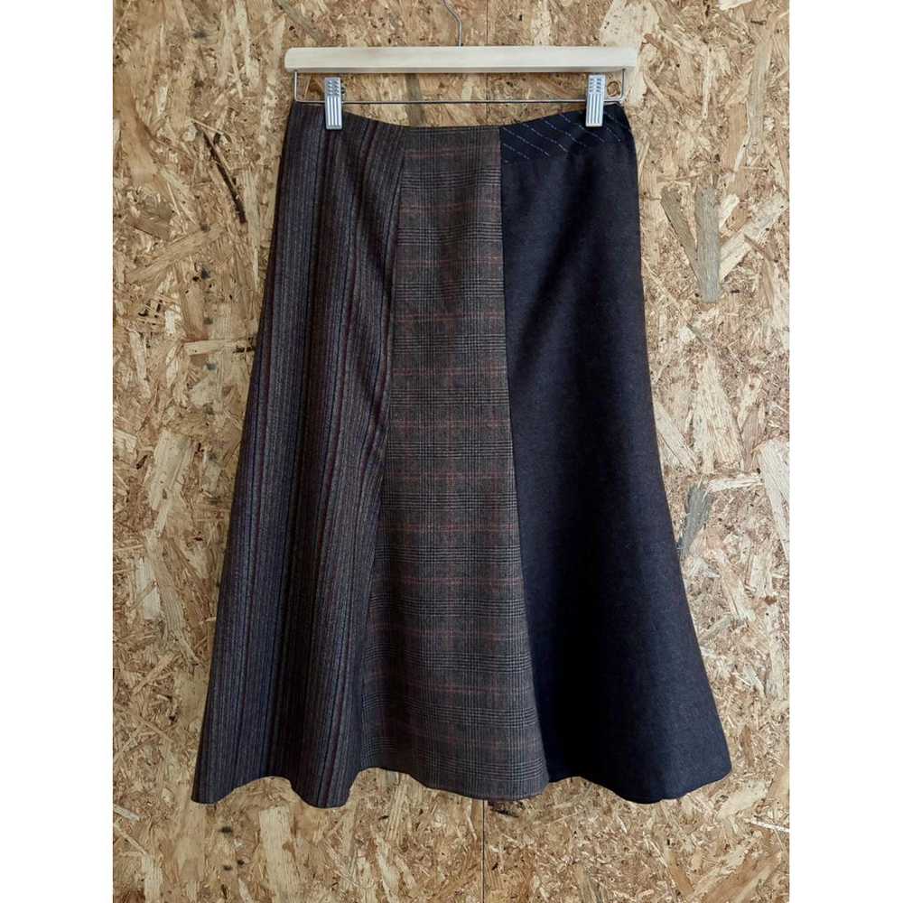 Etro Wool mid-length skirt - image 4