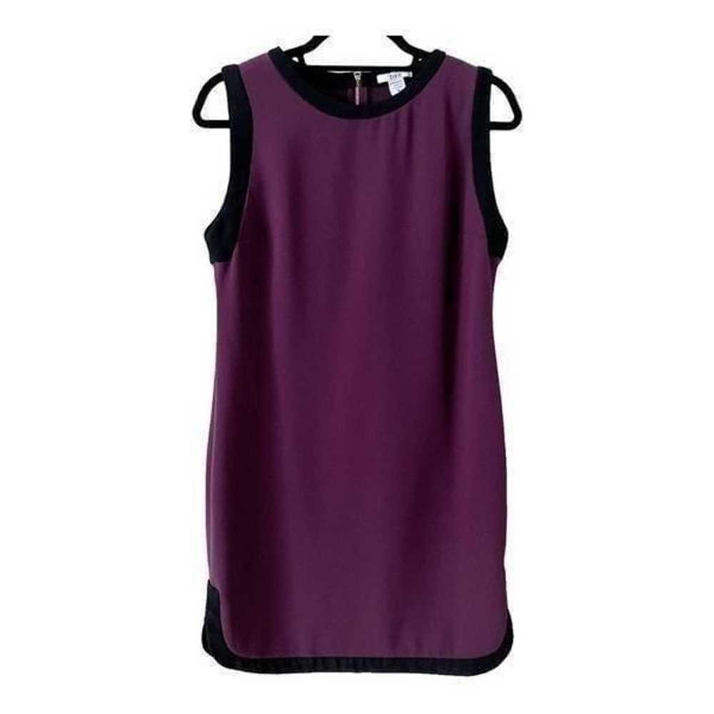 Bar III Sleeveless Maroon Sheath Dress Size Medium - image 1