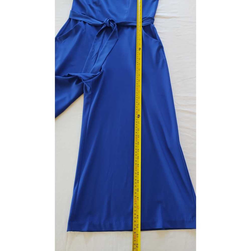 Danny and Nicole Royal Blue Sleeveless Belted Wid… - image 10