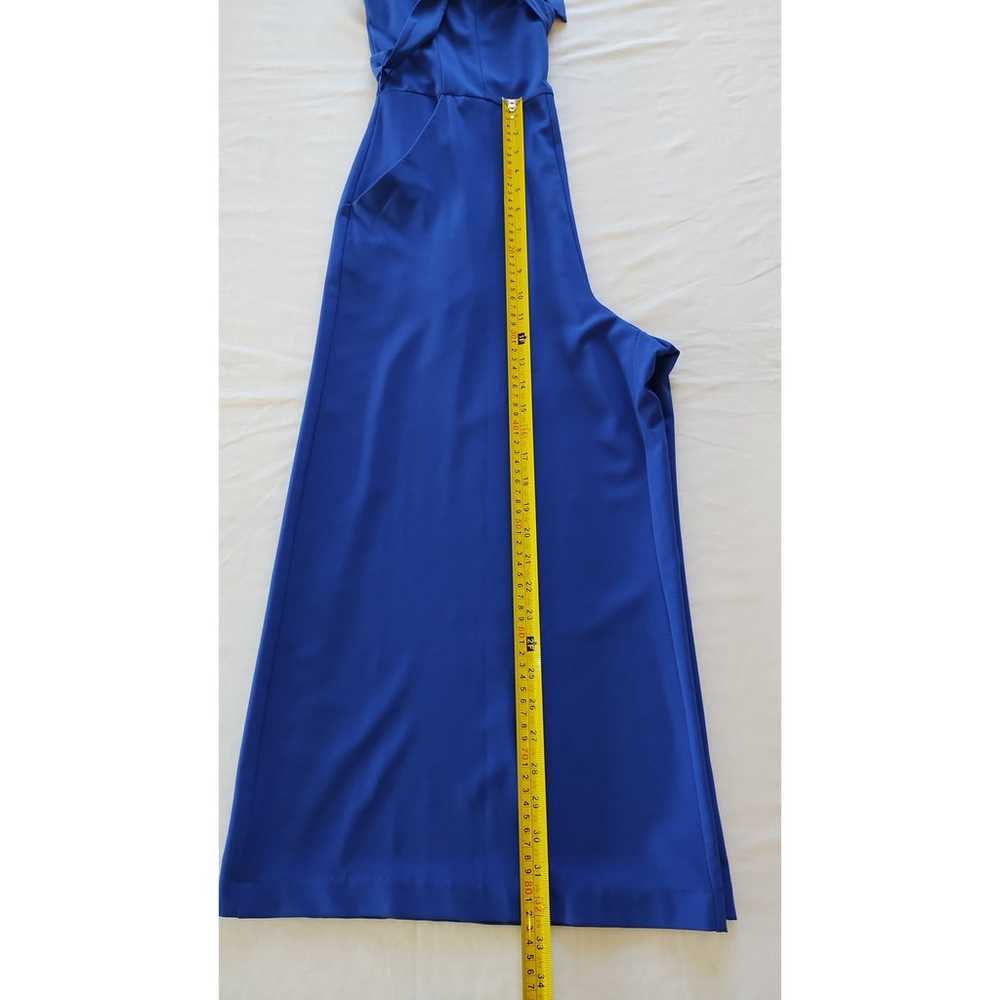 Danny and Nicole Royal Blue Sleeveless Belted Wid… - image 11