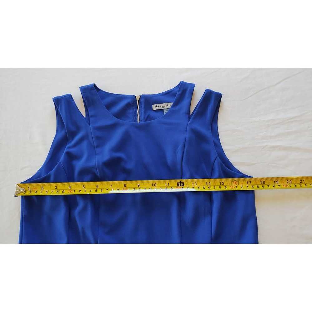 Danny and Nicole Royal Blue Sleeveless Belted Wid… - image 7