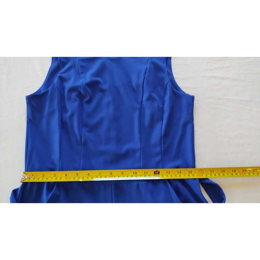 Danny and Nicole Royal Blue Sleeveless Belted Wid… - image 8