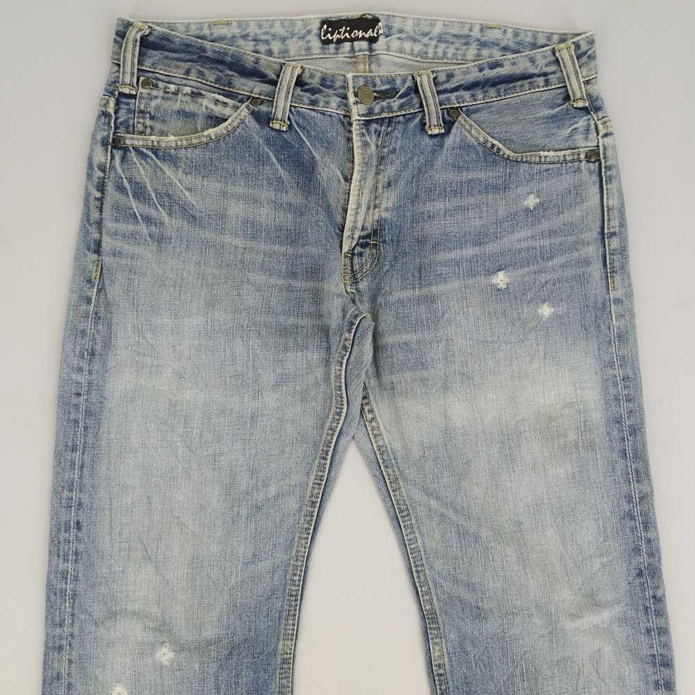 Denime × Distressed Denim × Vintage W33 Vintage U… - image 7