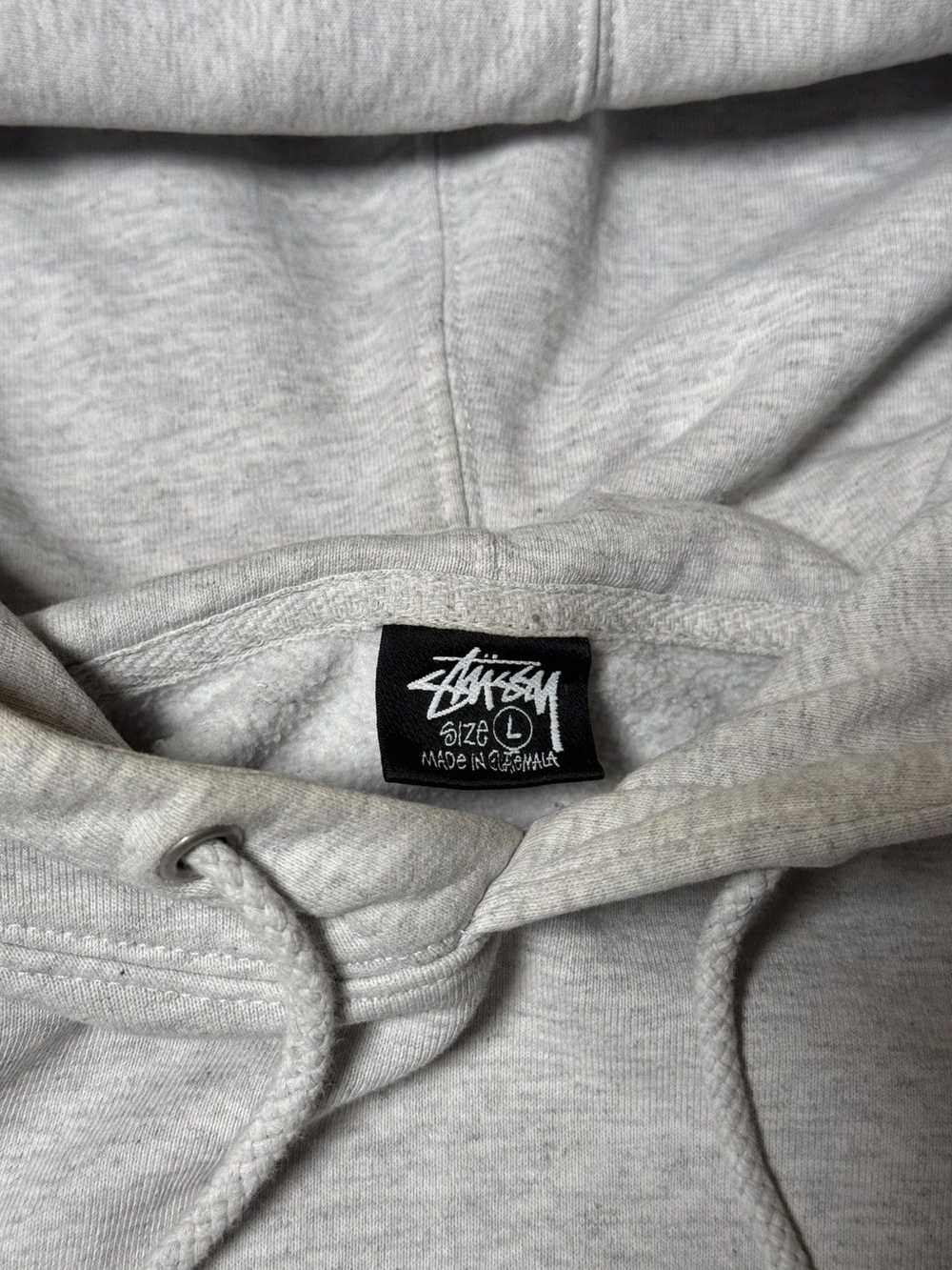 Stussy Stussy Basic Logo Hoodie Grey - image 3