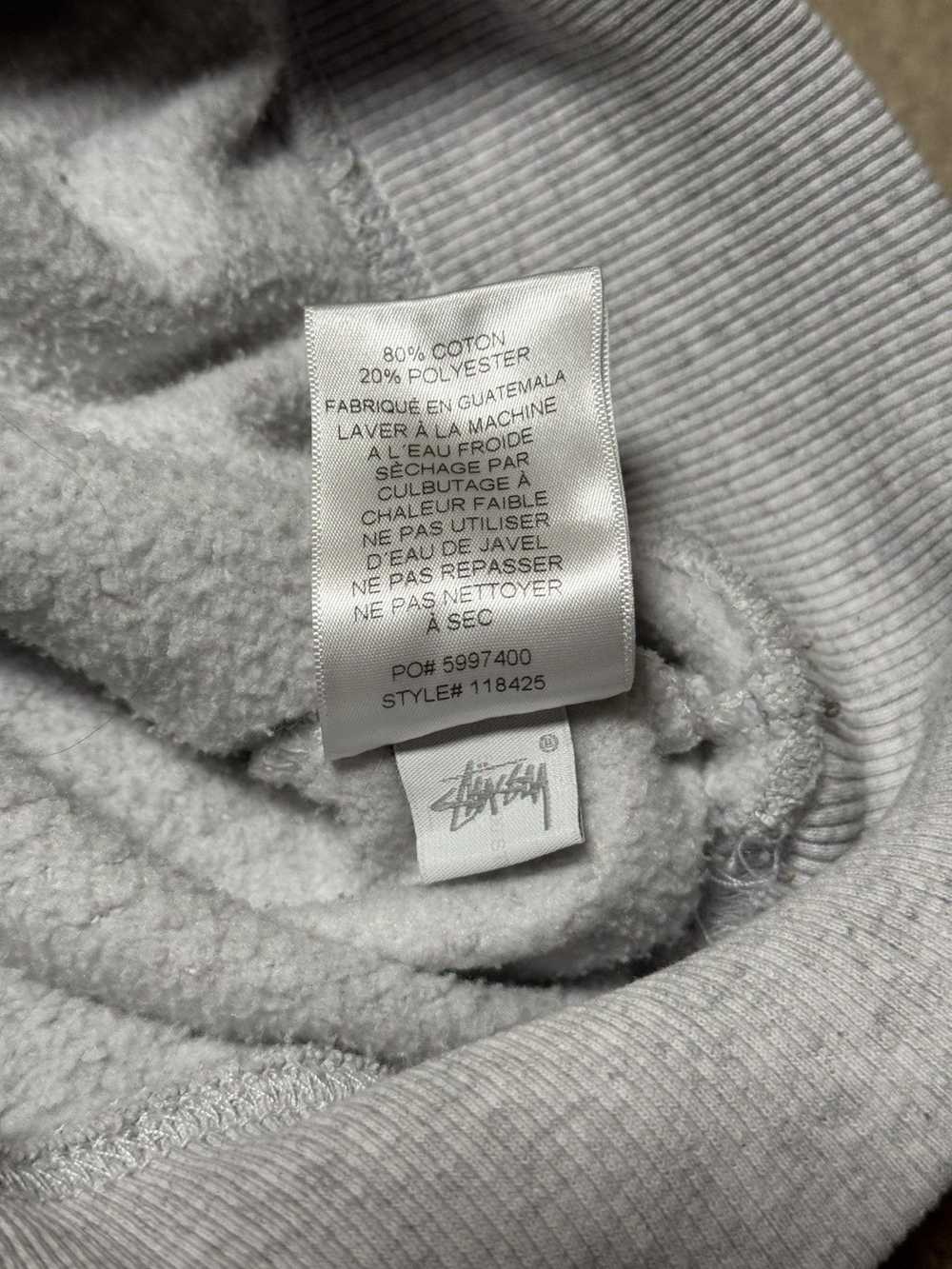 Stussy Stussy Basic Logo Hoodie Grey - image 4