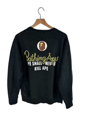 Bape Bape Inspired Wrangler Print Sweatshirt