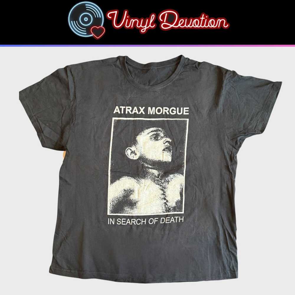 Band Tees Atrax Morgue Band In Search of Death Si… - image 1