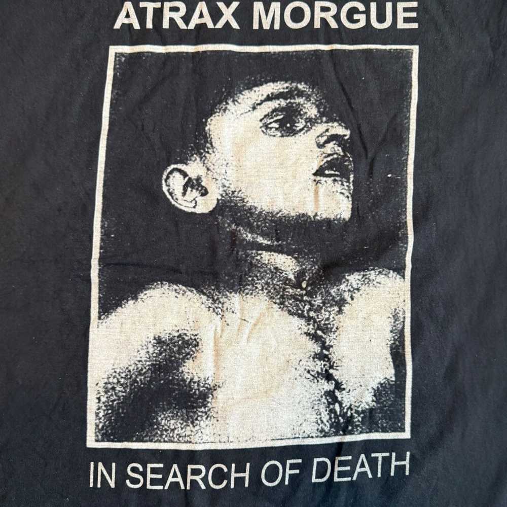 Band Tees Atrax Morgue Band In Search of Death Si… - image 2