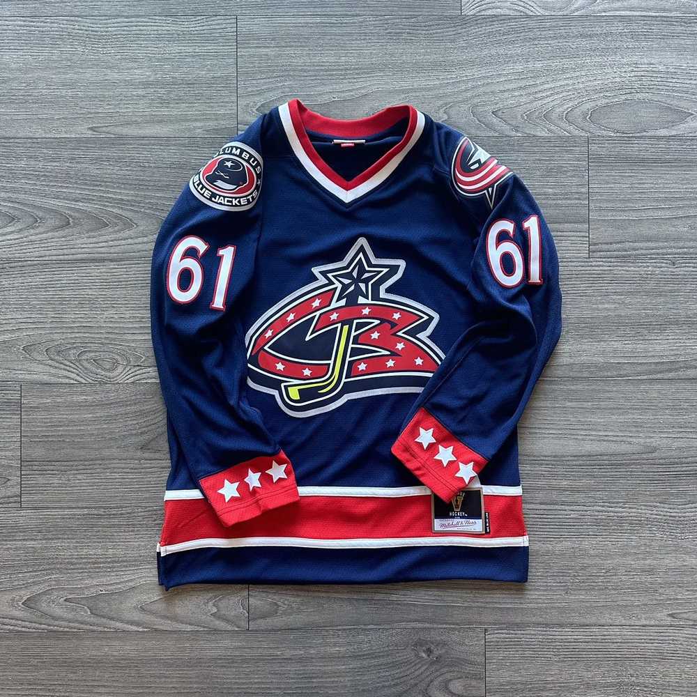 Mitchell & Ness Mitchell & Ness Rick Nash Columbu… - image 1