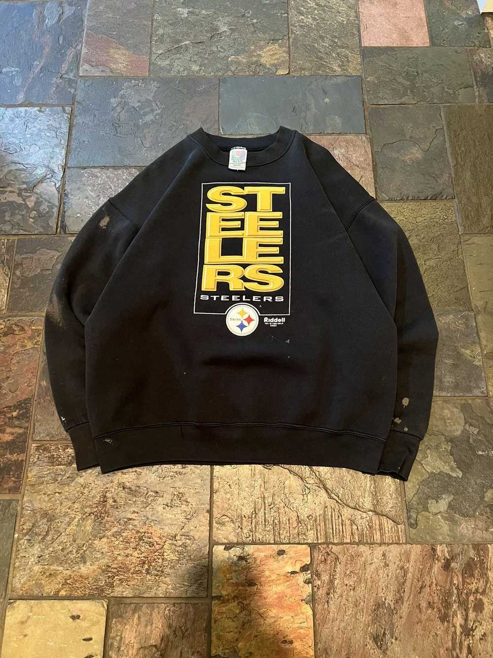 NFL × Vintage vintage pittsburgh steelers crewneck - image 1