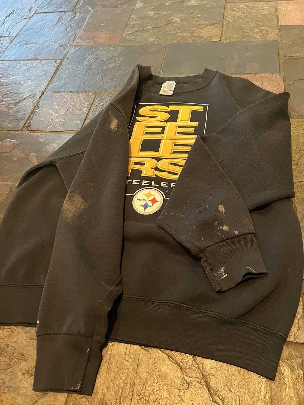 NFL × Vintage vintage pittsburgh steelers crewneck - image 3