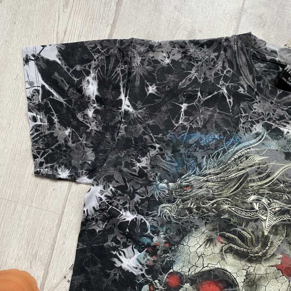 Expert Horror × Rock T Shirt × Skulls 💀Vintage 9… - image 4