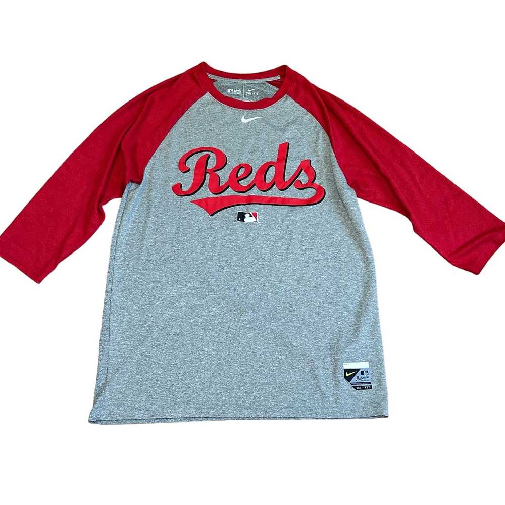 MLB × Nike × Sportswear Nike Cincinnati Reds Ragl… - image 1