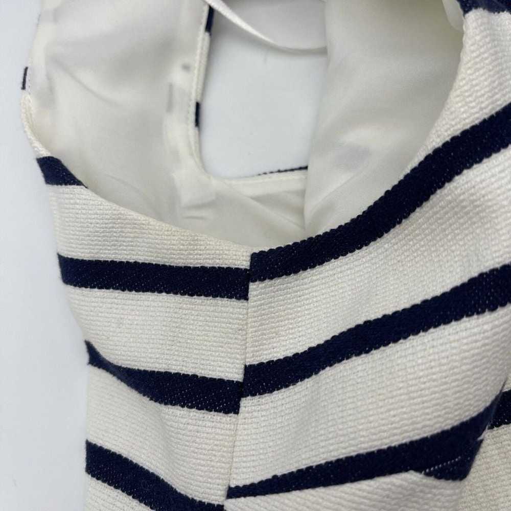 Eliza J Dress Women 6 Blue White Striped Nautical… - image 12