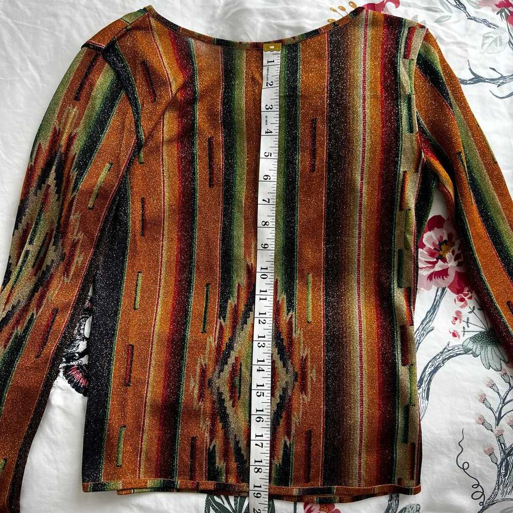 Christian Dior Boutique rare long sleeve shirt si… - image 5