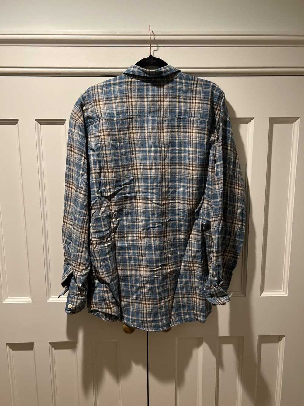 18 East Plaid Flannel Workshirt - image 2