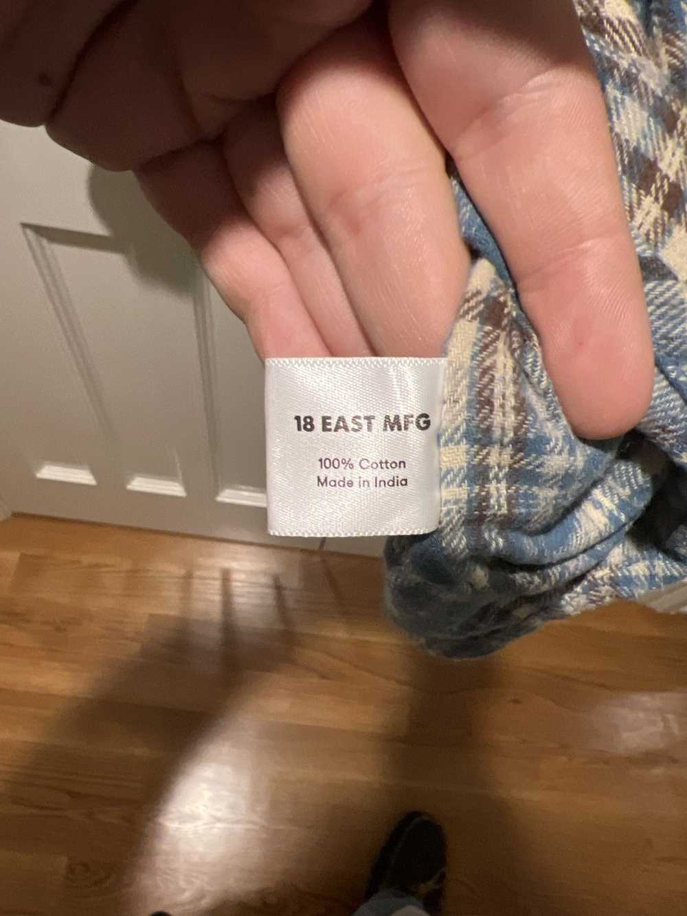 18 East Plaid Flannel Workshirt - image 3