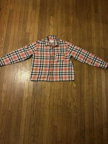 Bdg Cropped Plaid Flannel Shirt