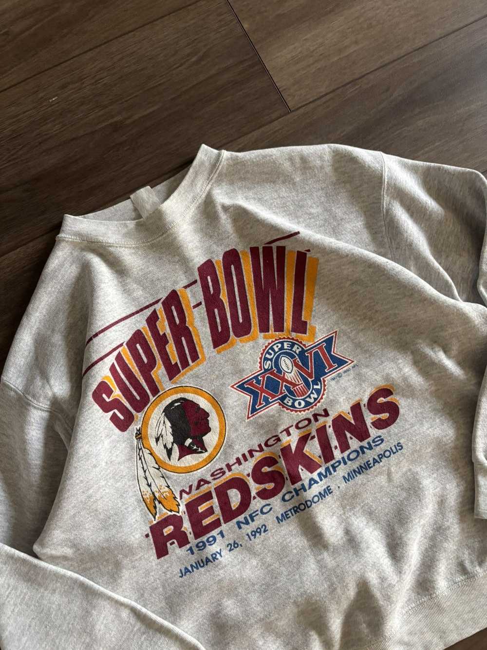 NFL × Redskins × Vintage Vintage 1992 Washington … - image 1