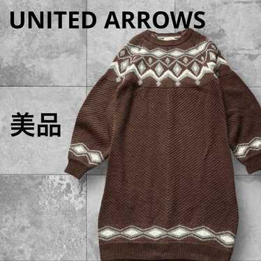 Beautiful item: United Arrows Nordic pattern wool 