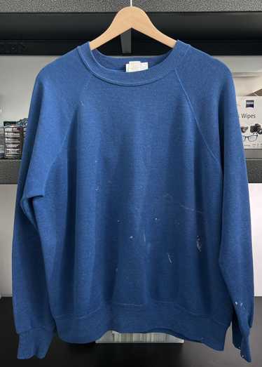 Vintage Vintage sweatshirt boxy blue - image 1