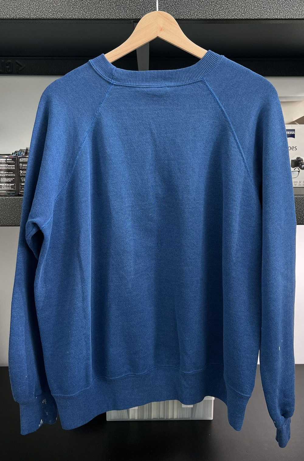 Vintage Vintage sweatshirt boxy blue - image 2