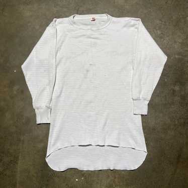 Hanes × Made In Usa × Vintage Vintage 70s Hanes W… - image 1