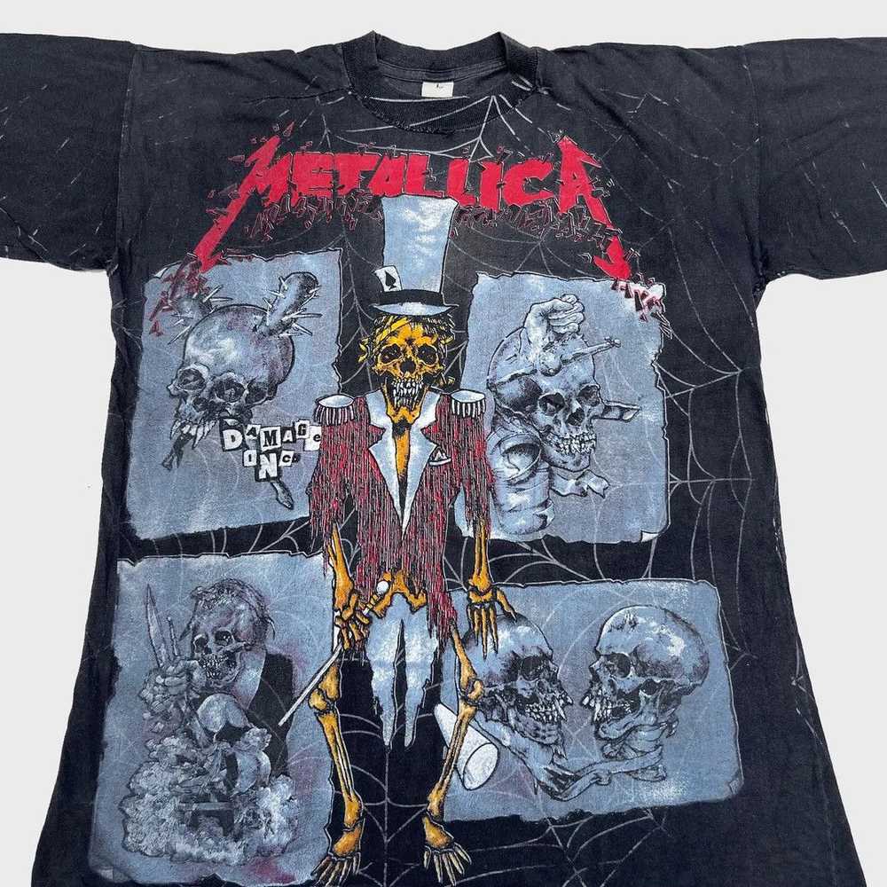 Band Tees × Metallica × Vintage Metallica 1992 90… - image 3