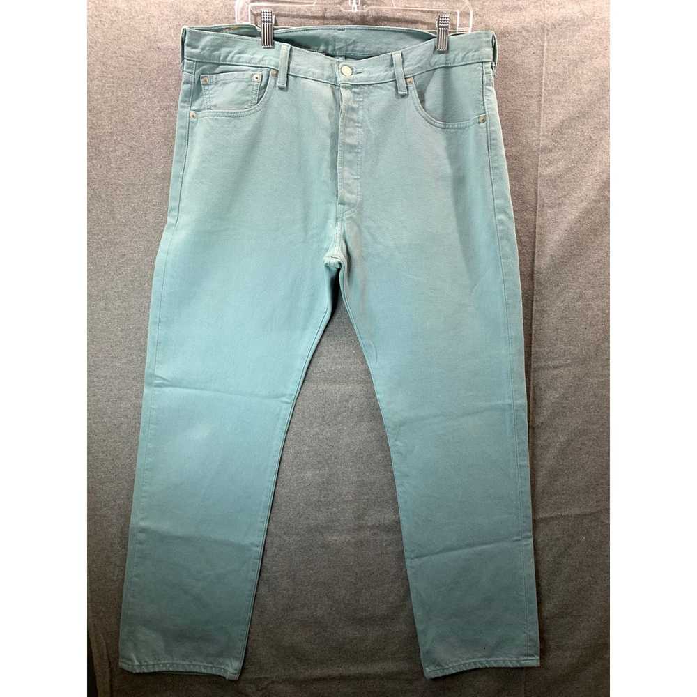 Levi's Levi's 501 Jeans Women Size W36 L32 Sea Gr… - image 2