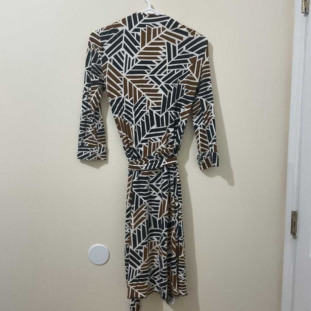 Diane Von Furstenberg New Julian Two Wrap Dress S… - image 7