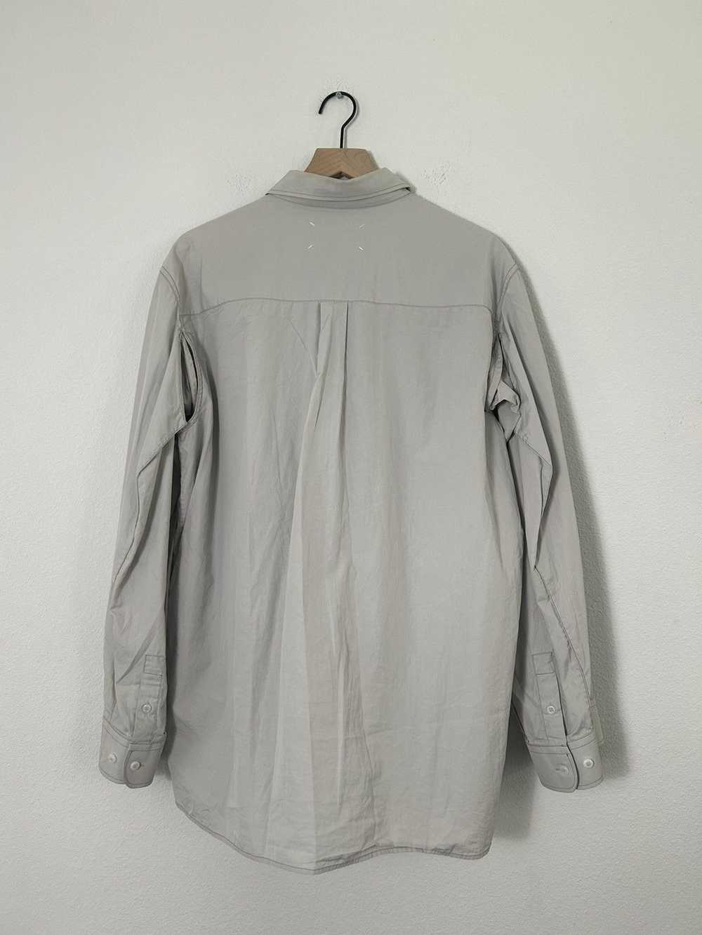 Maison Margiela Oversized Cut Out button up - image 2