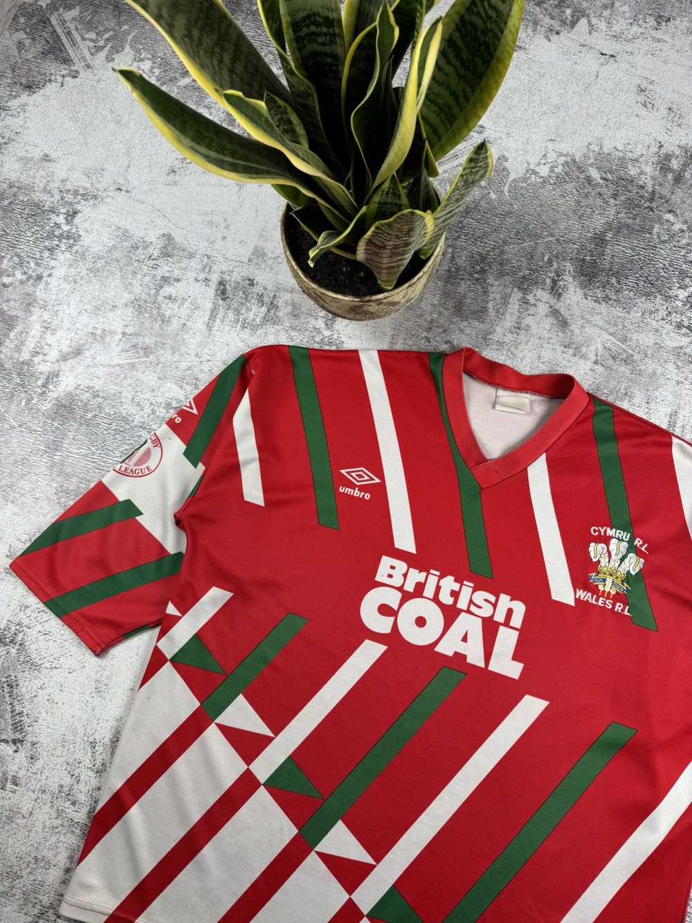 England Rugby League × Umbro × Vintage Wales 1991… - image 4