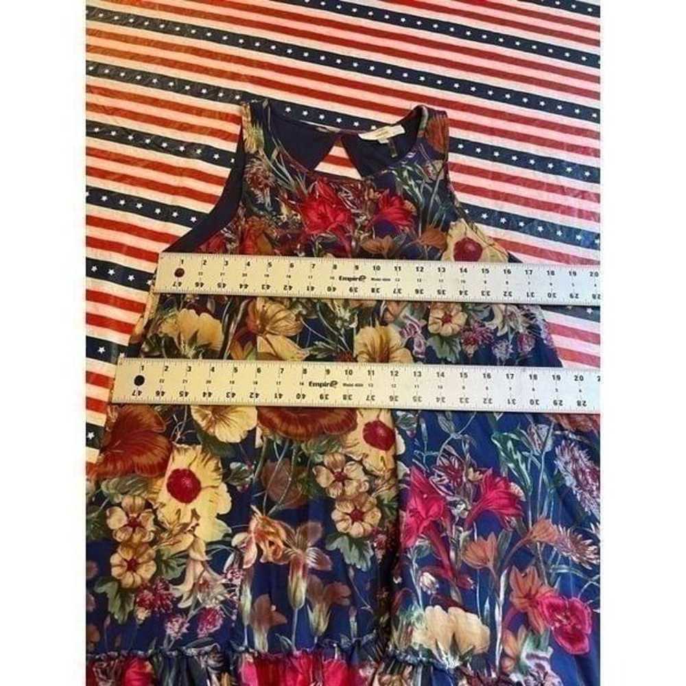 ENTRO Floral Ruffle Dress Size Small - image 5