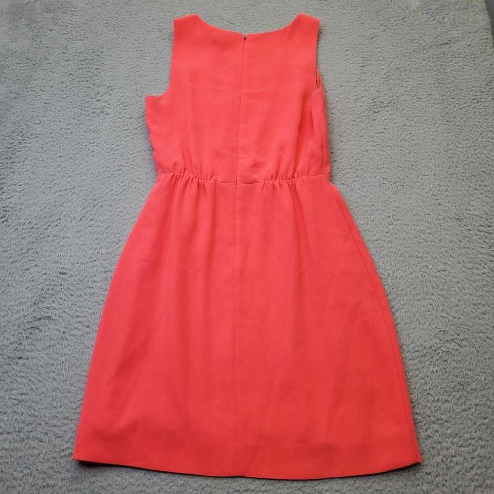 J.CREW Sheath Dress Women's 2 Pink Solid Lined Sl… - image 2